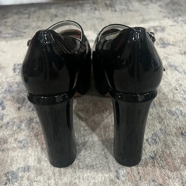 FINAL PRICE Mix No. 6 Shiny Black Heels - Image 3