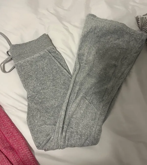 Aerie Kick-It Flare Velour High Waisted Pant - Image 3