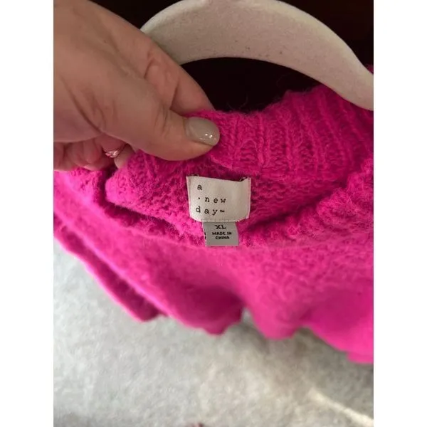 A New Day‎ pink sweater XL - Image 3