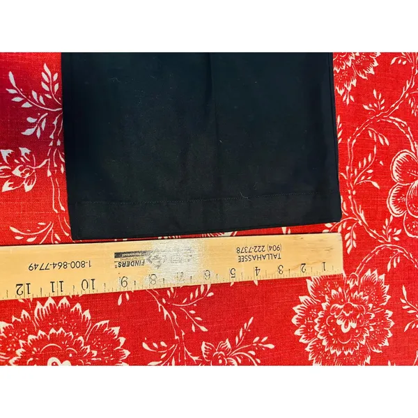 Kule Black Wide‎ Leg High Rise Lyocell Cotton Pants Pants Sz 2 Quiet Luxury New - Image 9