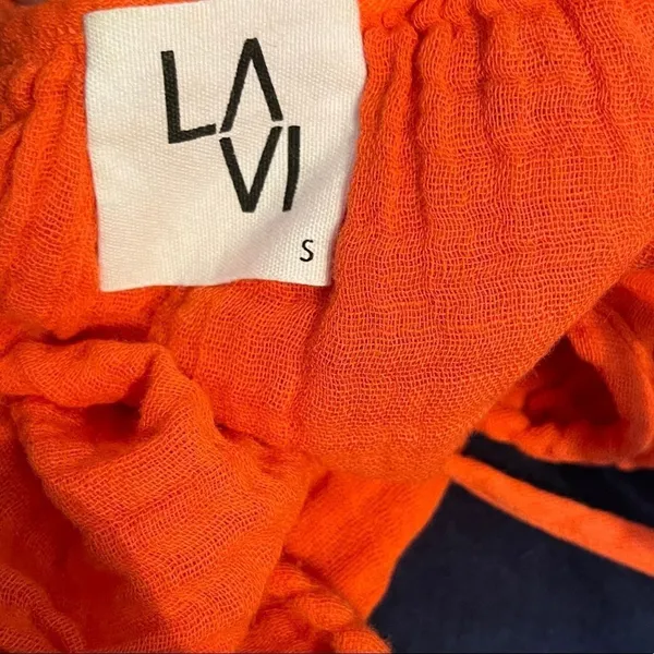 LA VI Crop Top Orange - Image 8