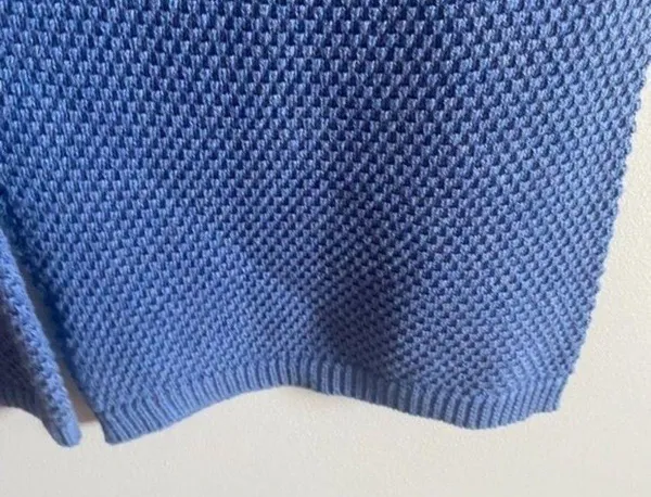 Tribal Blue Sweater Knit Pants - Image 7