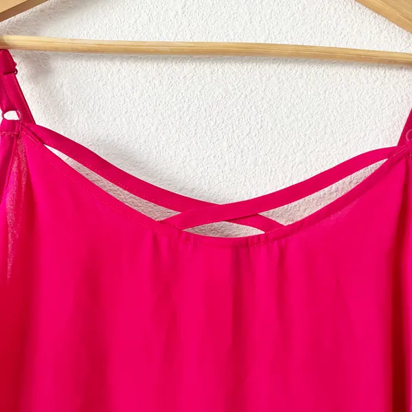 Torrid Hot Pink Sleeveless Swing Blouse - Image 7