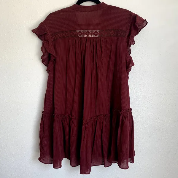 NWT Free People Baby Blues‎ Tunic in Lovebird Combo - Image 6
