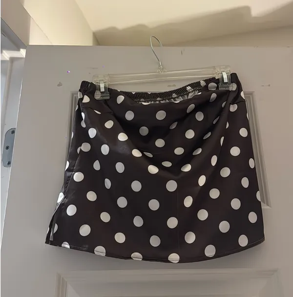 Polka dot top Brown Size M - Image 2