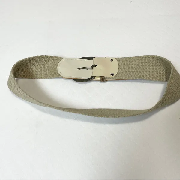 Leopard‎ Print Belt with Tan Strap - Image 4