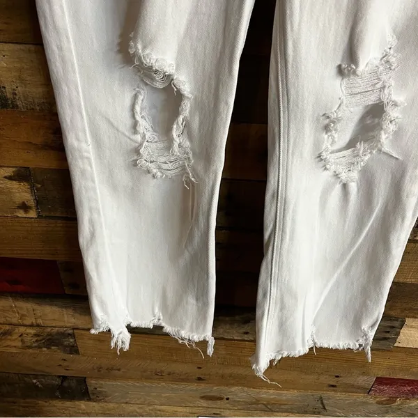 Risen White Distressed Jeans‎ Size 15/32 - Image 5