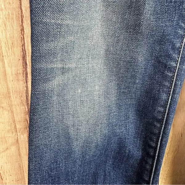 Aritzia The Castings Edition High Rise Cropped Blue Denim Jeans - Image 3