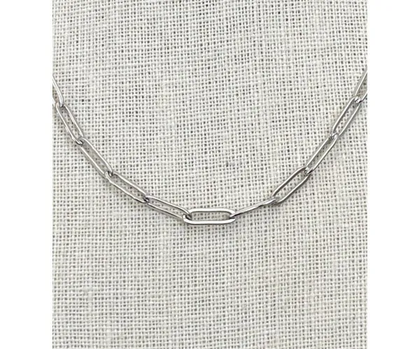 Paperclip Chain Necklace - Image 3