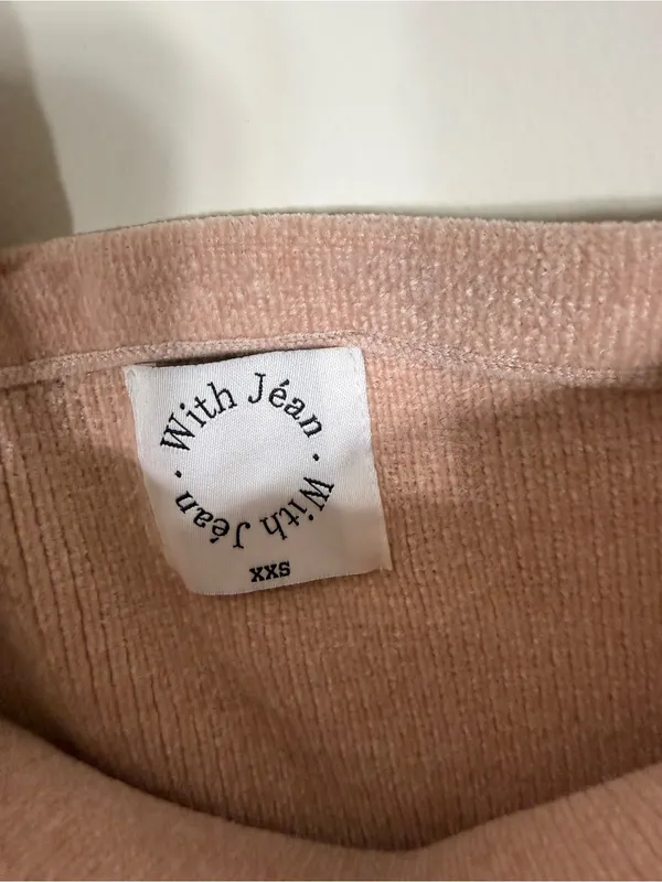 With Jean Mercer Mini Dress Baby Pink XXS - Image 4