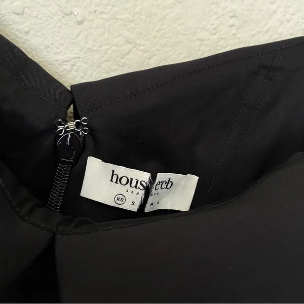 House of CB‎ 'Elida' black off shoulder mini dress NWOT size XS - Image 6