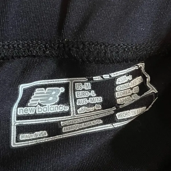 New Balance Black Tennis Skirt Built In Shorts - Image 5