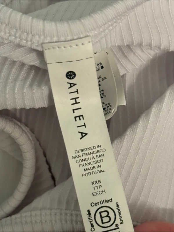 Athleta Renew Seamless Scoop Tank in White - Image 4