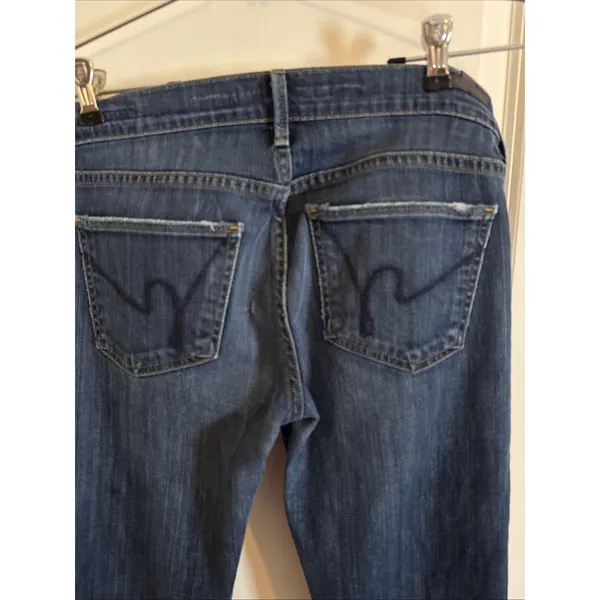 Women's Citizens Of Humanity Sz 27 Long Tall Kelly Low Rise Bootcut Jeans Y2K - Image 4