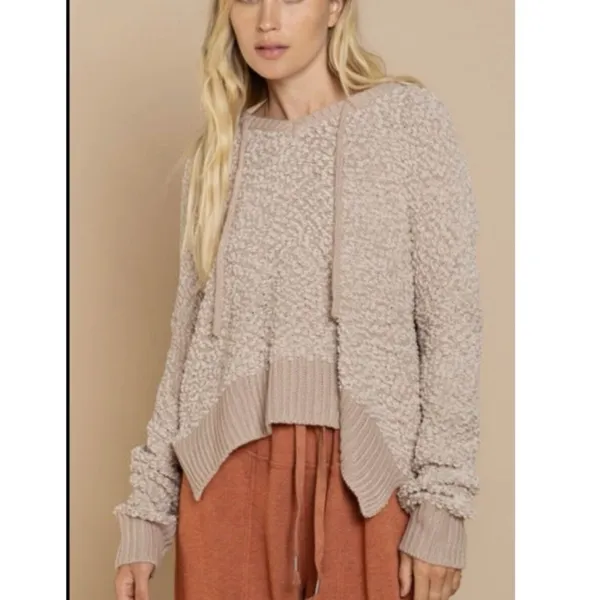 POL Popcorn Chenelle Hooded Sweater - Image 5