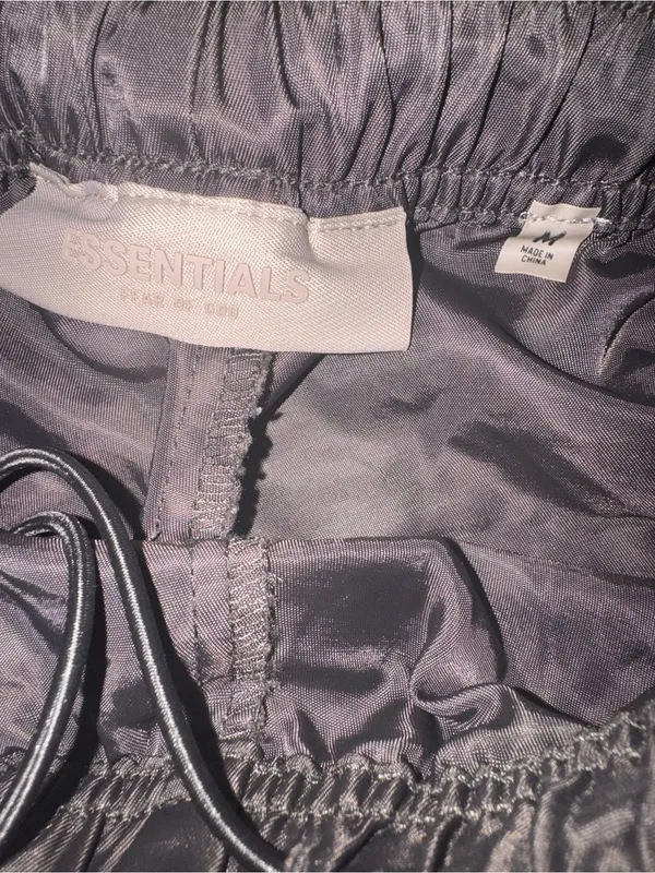 Fear of God Essentials Nylon Running Shorts Black Size M - Image 5