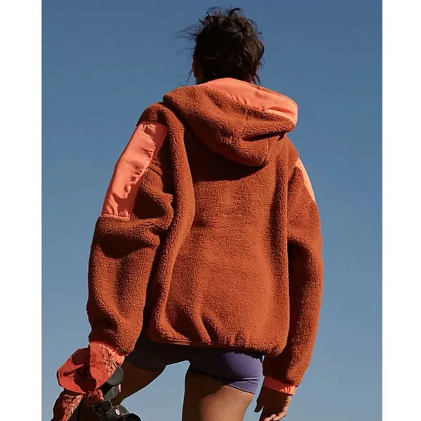 NWOT Free People X FP Movement - Lead The Pack Pullover Fleece Jacket - Image 9