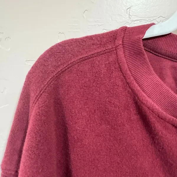 New American Eagle Aerie Sherpa Henley Sweatshirt - Image 2