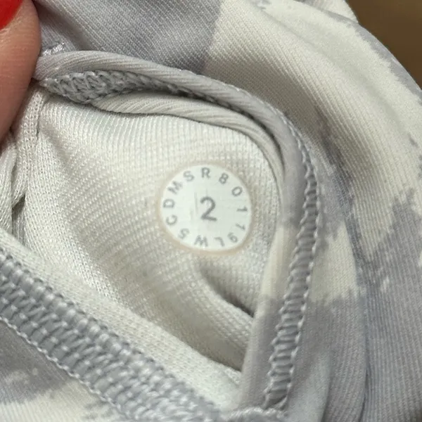 Lululemon Wunder Under High-Rise Tight 25" Flower Pop White Silver Lilac 2 - Image 7