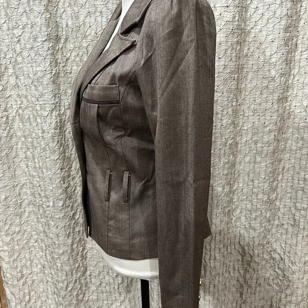 Grass collection juniors Brown blazer size‎ medium - Image 4