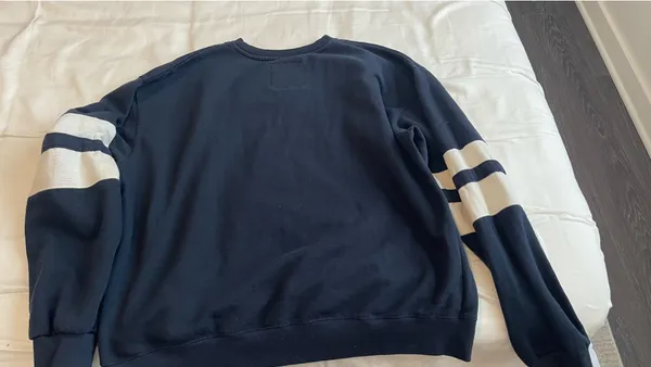Oversized sweatshirt Blue Size XL - Image 9