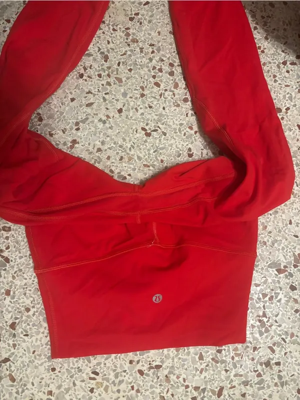 Lululemon align high rise pant size 5 carnation red - Image 7