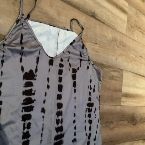 V Neck loose maxi dress Gray Size XXL - Image 3