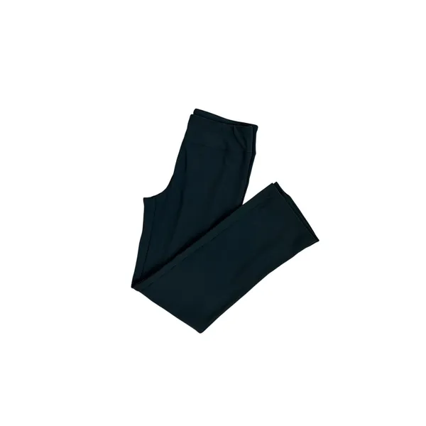 Boston Proper Pants High Rise Dark Green Pull On Boot Cut Flare Trousers Small - Image 3