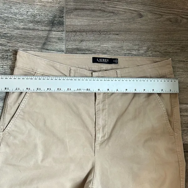 Polo Ralph Lauren Classic Chino Khaki Pants Size 10 Preowned #12 - Image 2