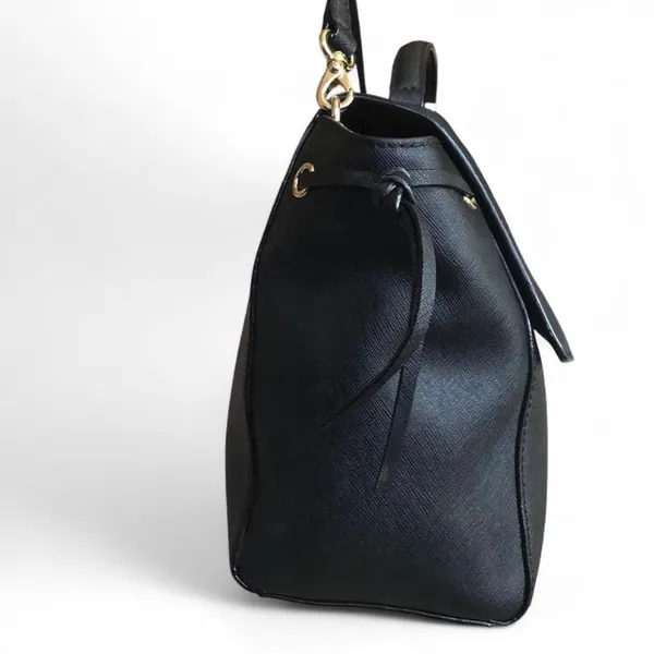 Kate Spade New YORK ♠️ Black Lilah Laurel Way Leather Satchel - Image 4
