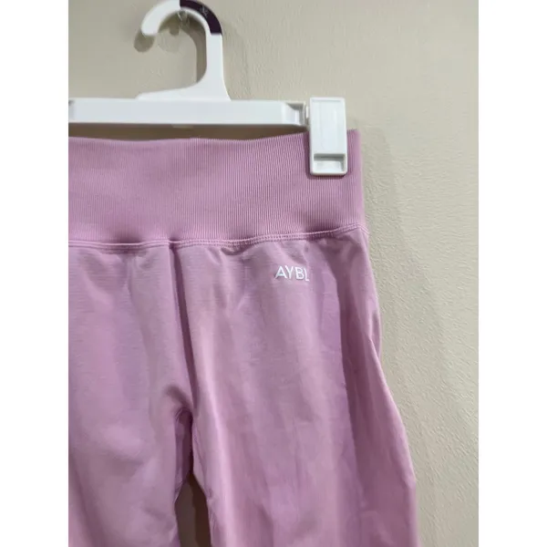AYBL Empower Seamless Pink Leggings Scrunch‎ Gym Activewear Sz S - Image 3
