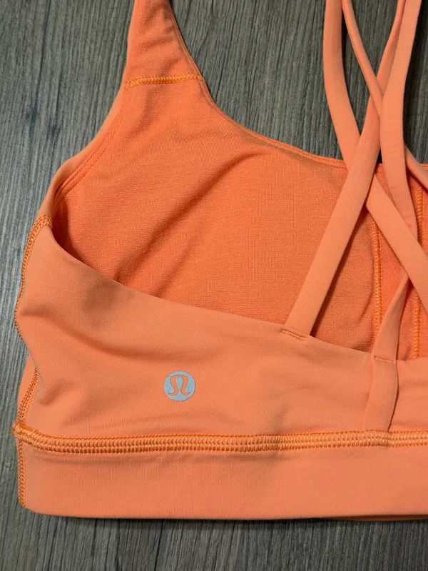 Lululemon orange sports bra - Image 2