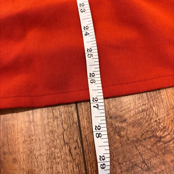 Figs Top Womens Size L Auburn Orange Technical Collection Casma Scrub Top FW1100 - Image 6