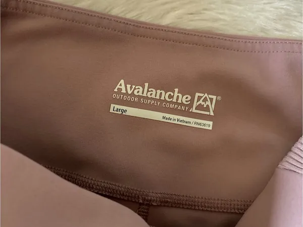 Avalanche Solid Dusty Pink Leggings - Image 7