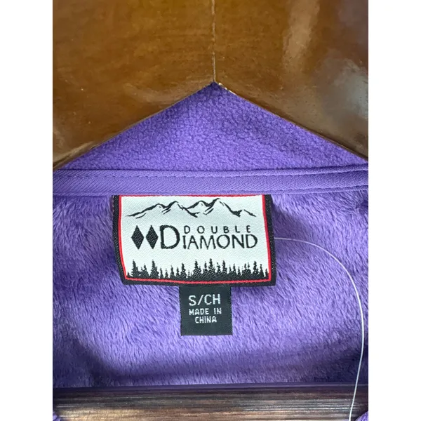 Black Diamond Women’s Double Diamond Small Dark Purple Ski Windbreaker - Image 4