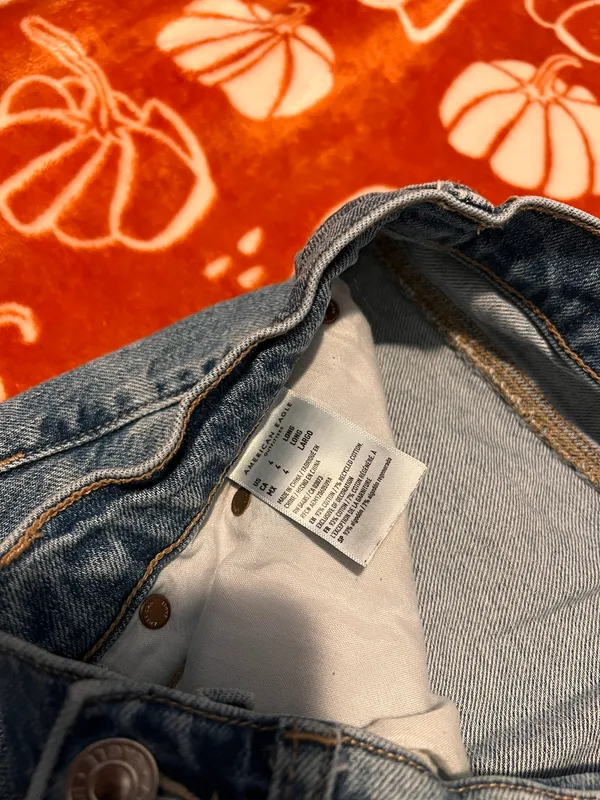 American Eagle outfitters dad fit baggy jeans - Image 6
