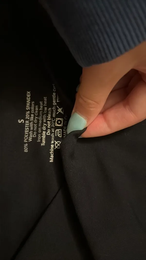 Black flare leggings - Image 3