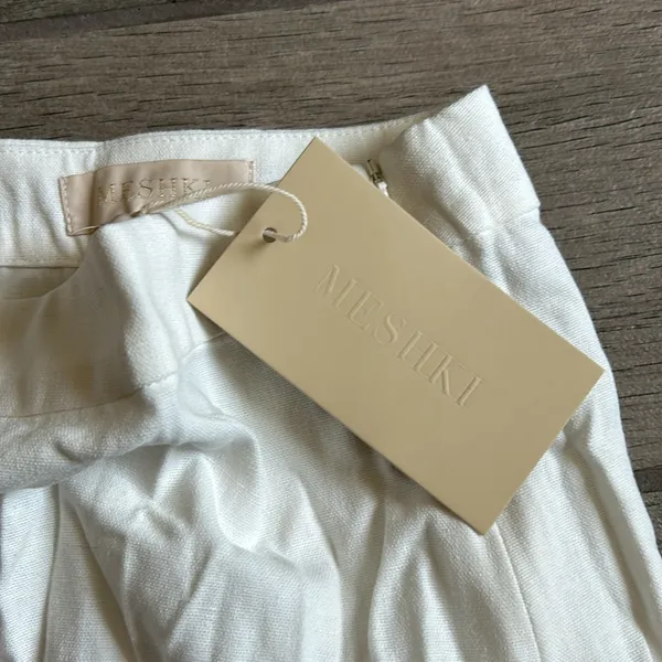 Meshki maja button up linen skirt - Image 4