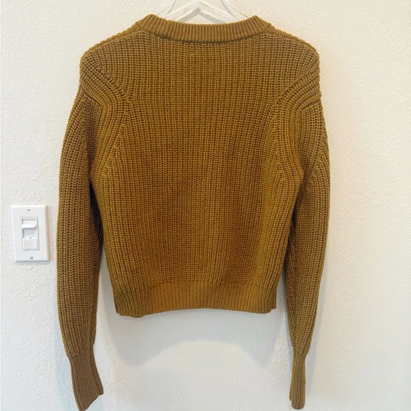 ARITZIA‎ WILFRED Serment Sweater in Mustard - Image 4