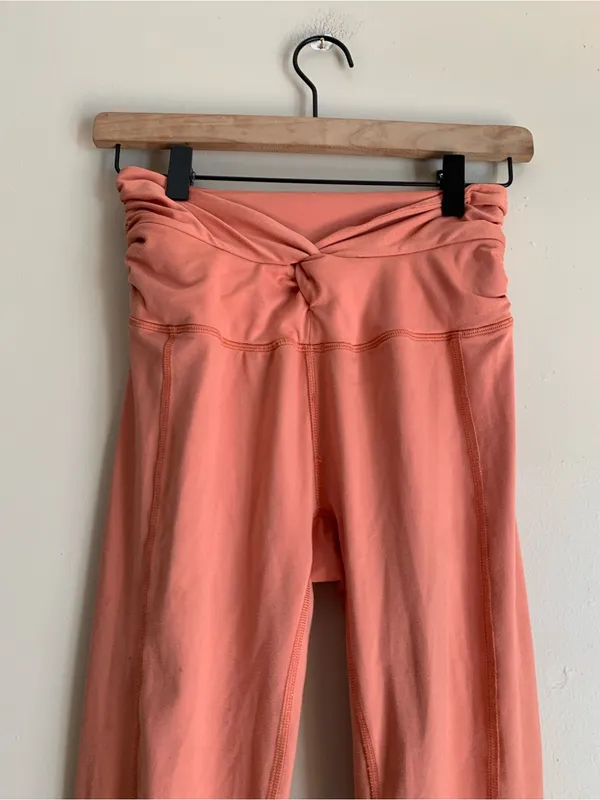 Free People Movement Coral Twist-Waist Athletic Leggings Women Bottoms Size S - Image 2