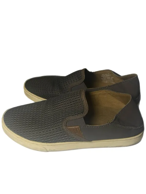 Olukai Pehuea‎ Shoes Womens Size 6.5 Black Mesh Slip On Casual Comfort Sneakers - Image 9