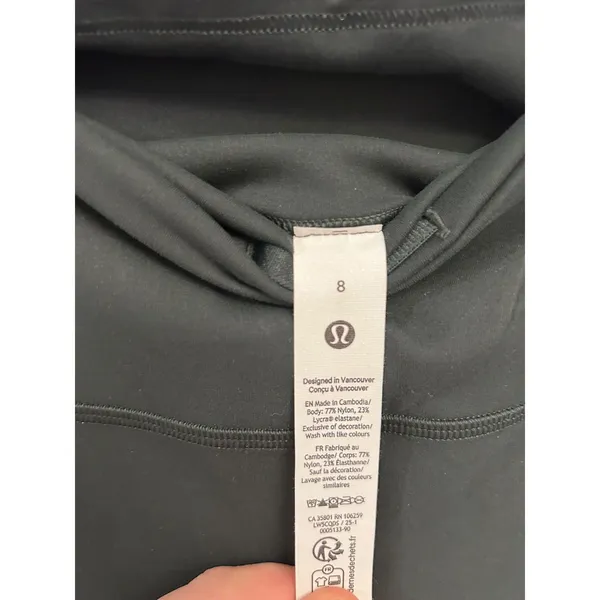 Lululemon Wunder Train High-Rise Tight 28" Black Size 8 NWT Authentic - Image 9