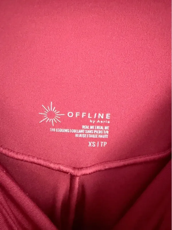 Aerie Offline Real Me Crossover Leggings XS - Image 2
