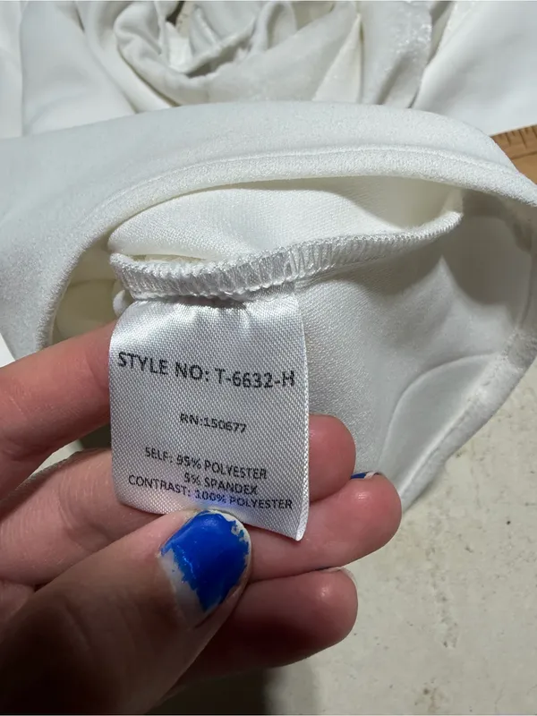 Strut & bolt NWT Off-Shoulder White LONG Sleeve Women's Top medium MSRP$65 - Image 8
