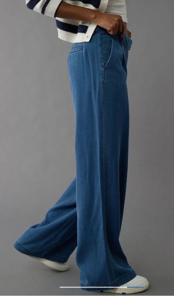 AE Dreamy Drape Poppy Trouser - Image 2