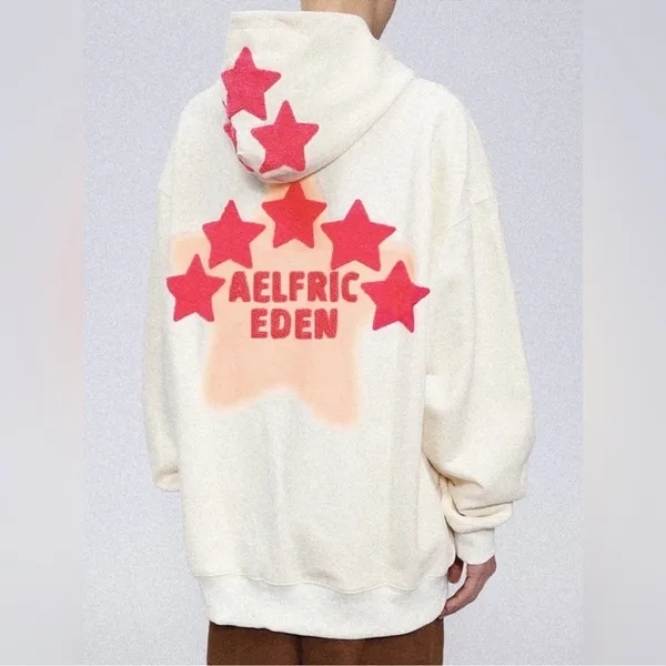 Aelfric Eden Vintage Embroidery Eden Star Hoodie - Image 2