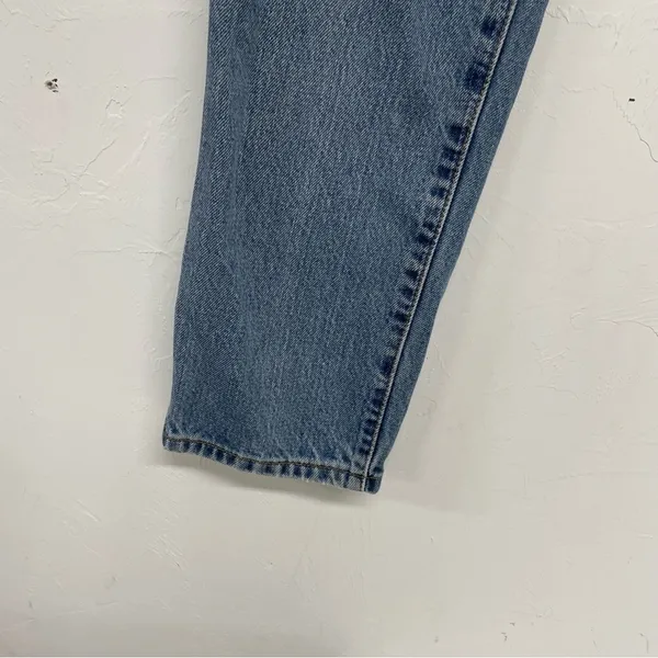 Levi’s Vintage 550 Classic Relaxed Straight Leg Jeans Womens 12 Blue 90s Denim - Image 5