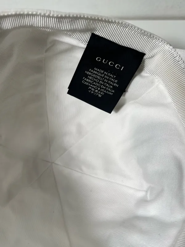 Gucci Fall Winter 2019/2020 Embroidered Logo Adjustable Baseball Cap Hat - Image 10