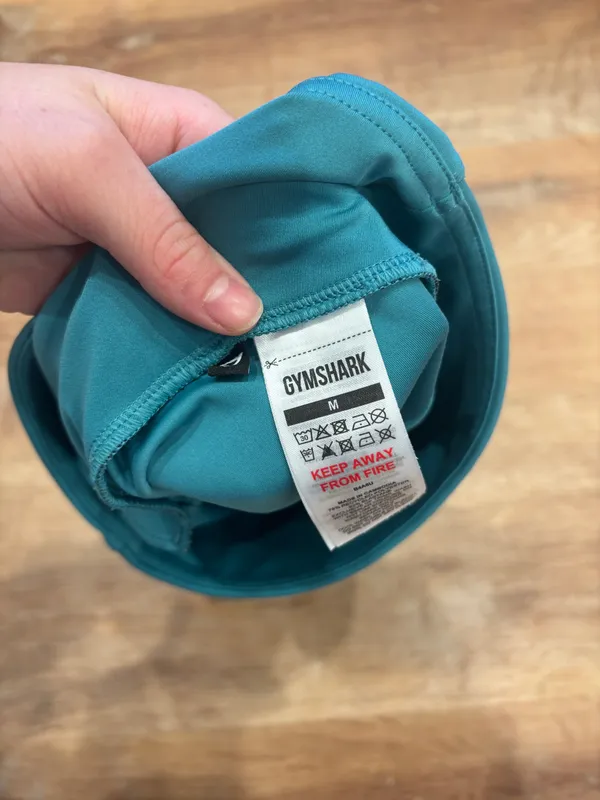 Blue Gymshark biker shirts - Image 3