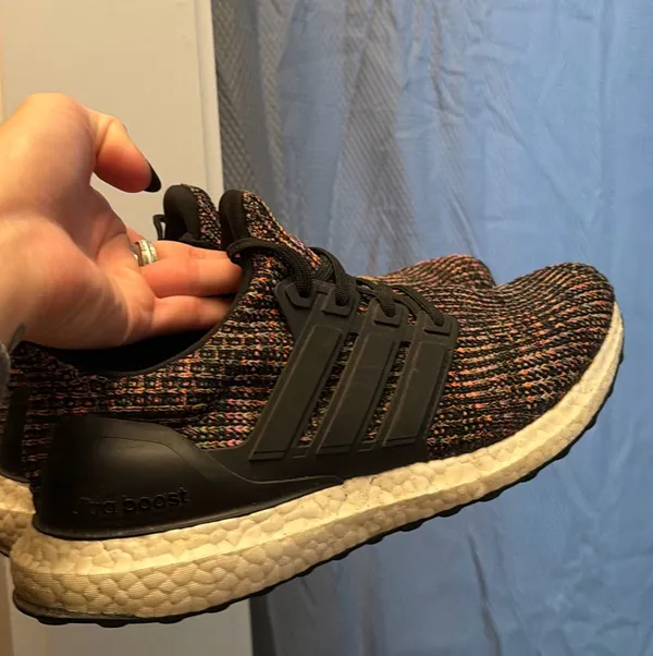 Black Colorful Adidas Ultraboost - Image 2
